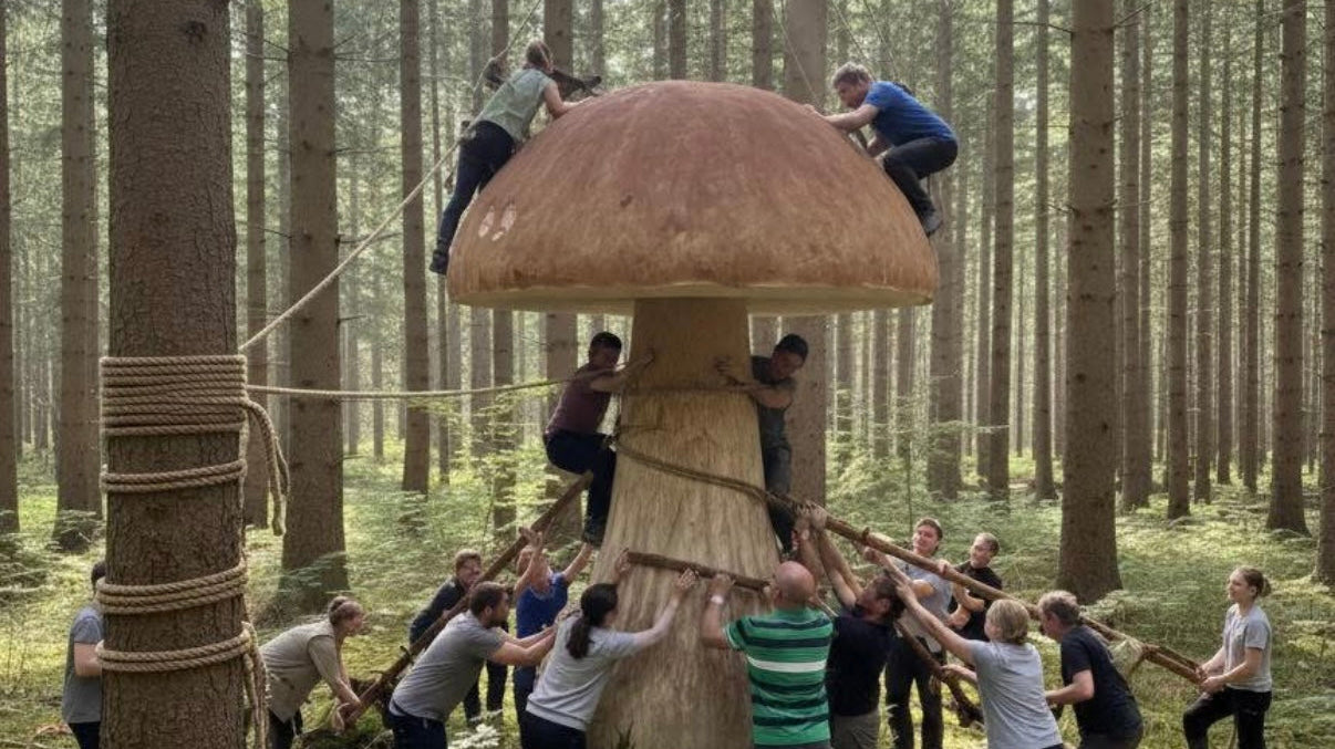 How does the forest smell?  🌲