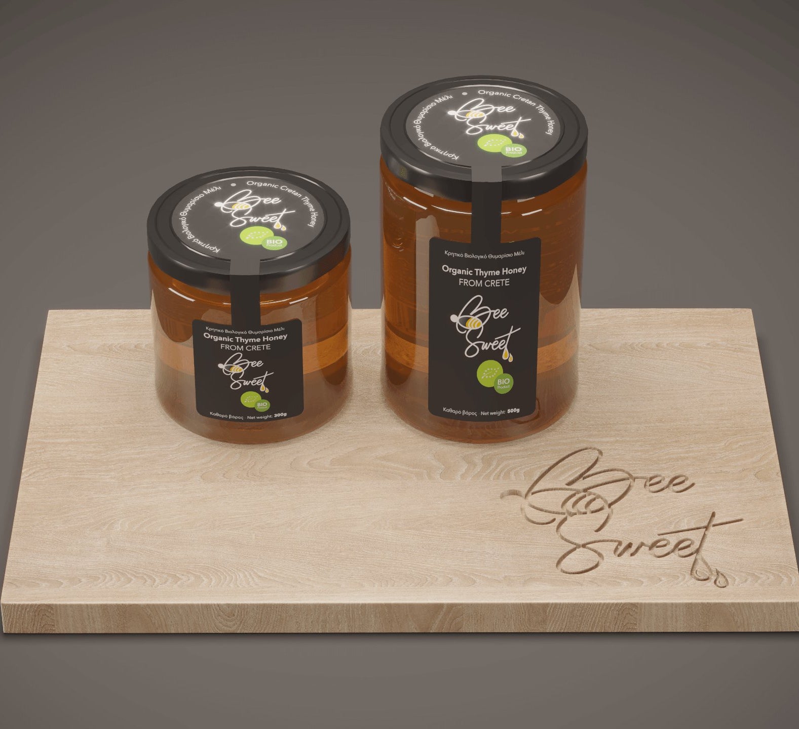 Organic Thyme Honey | Thyme honey from Creta | The Bio Foods | Creatan products