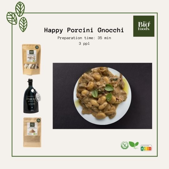 Happy Porcini Gnocchi