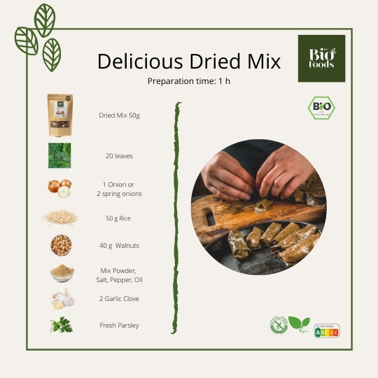 Delicious Dried Mixed Mushrooms