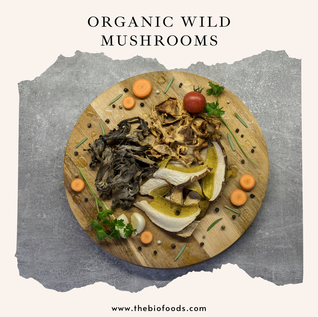 Wild Mushrooms - health benefits and different flavours!