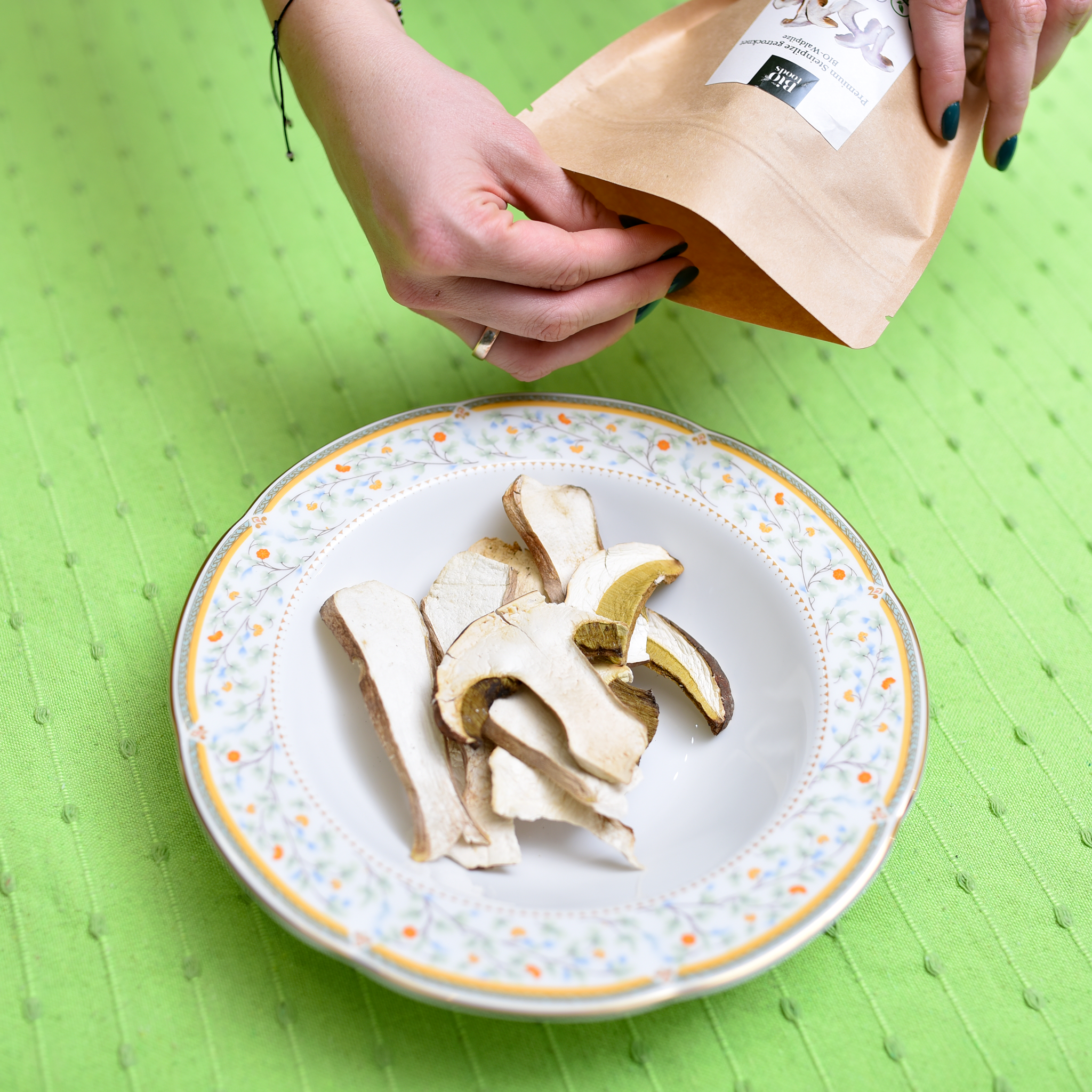 Organic Premium Dried Porcini - The Bio Foods