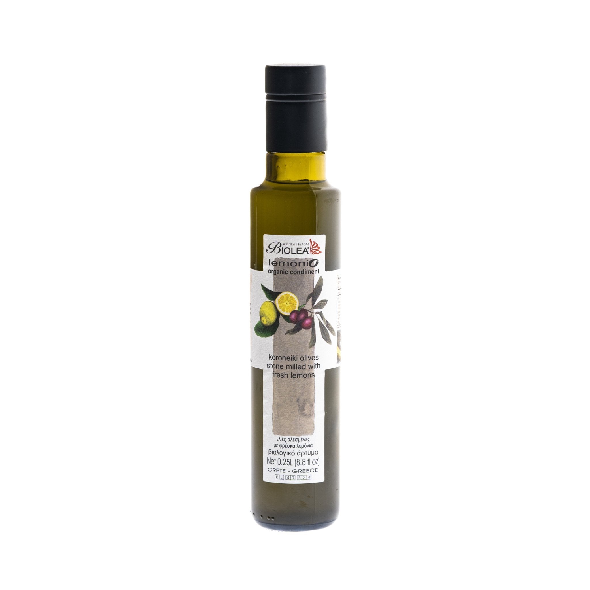 BIOLEA organic olive oil with Lemons  | The Bio Foods Premium Products