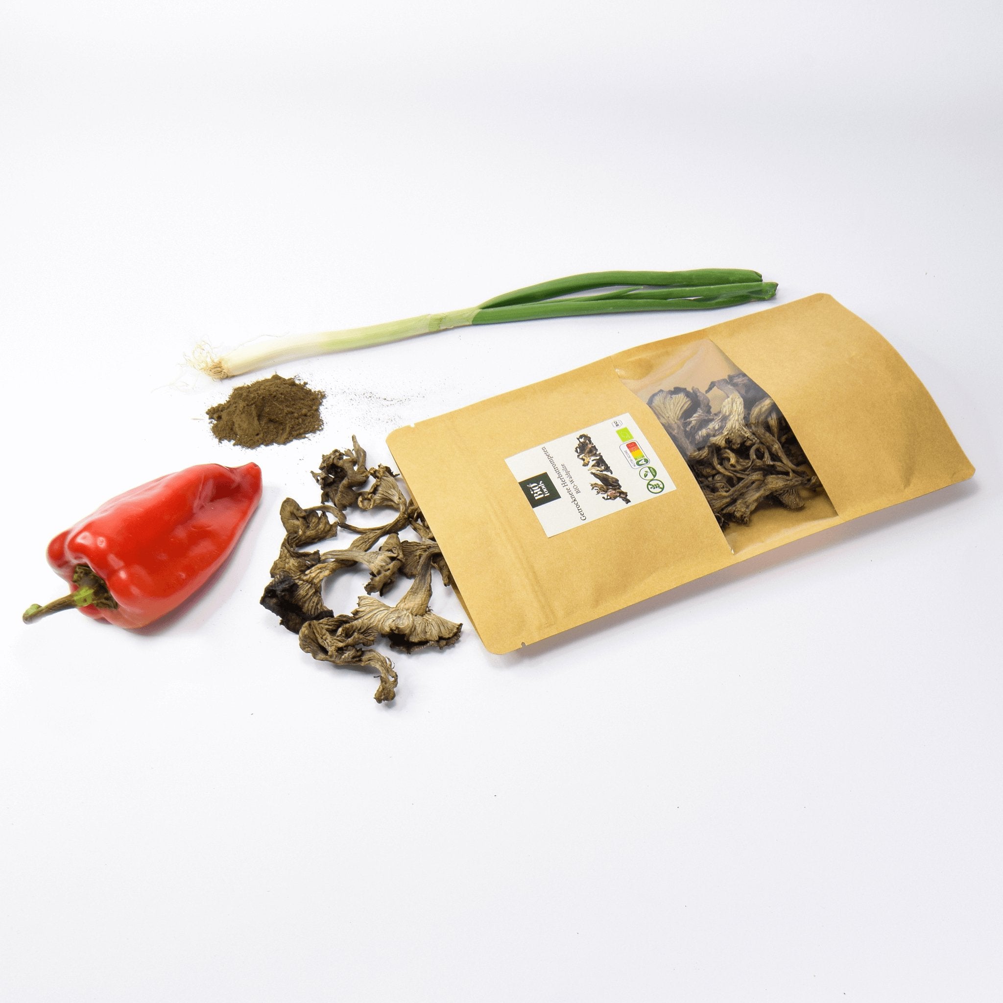 Organic Dried Black Trumpet - The Bio Foods