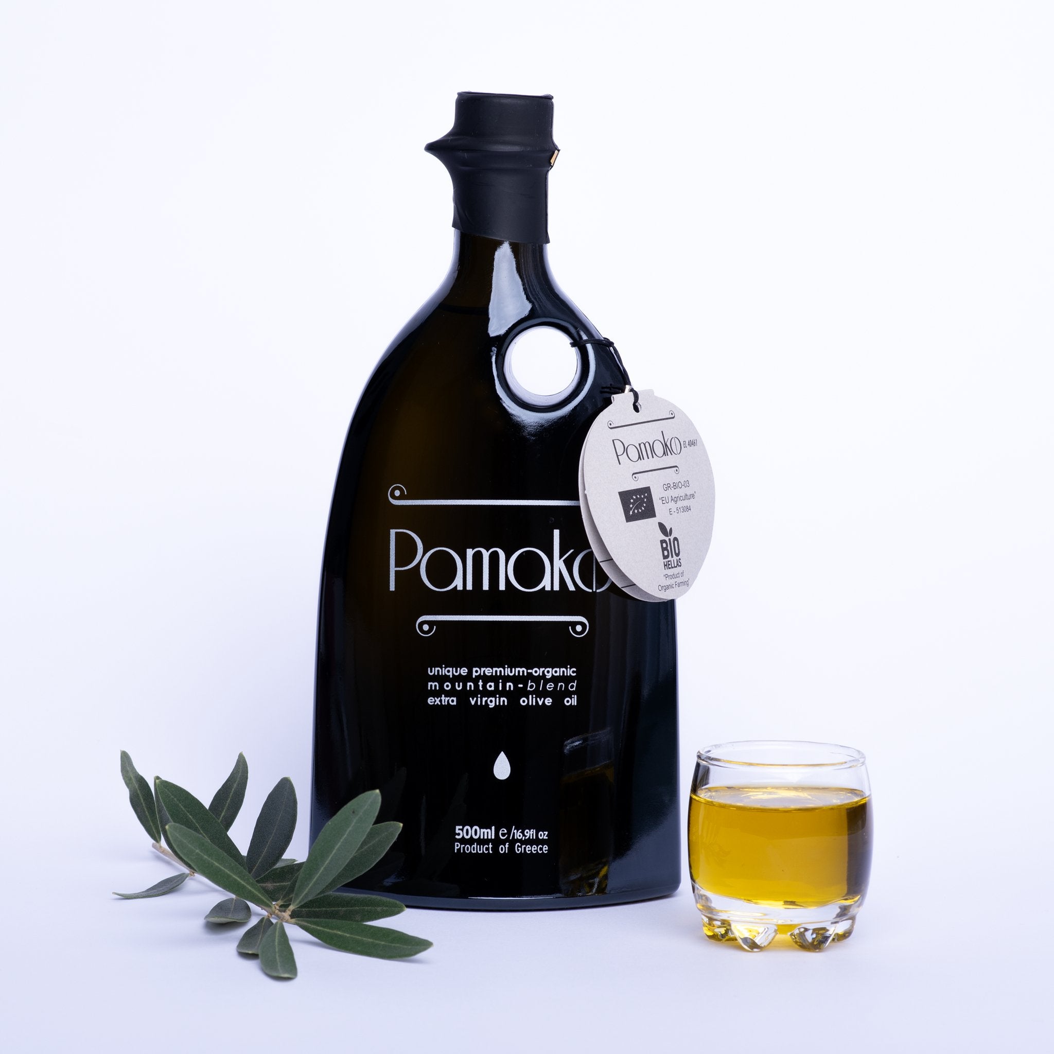 Organic EVOO test winner | Pamako Premium Olive Oils | Best Greek Olive Oil| Pamako Blend | The Bio Foods Berlin