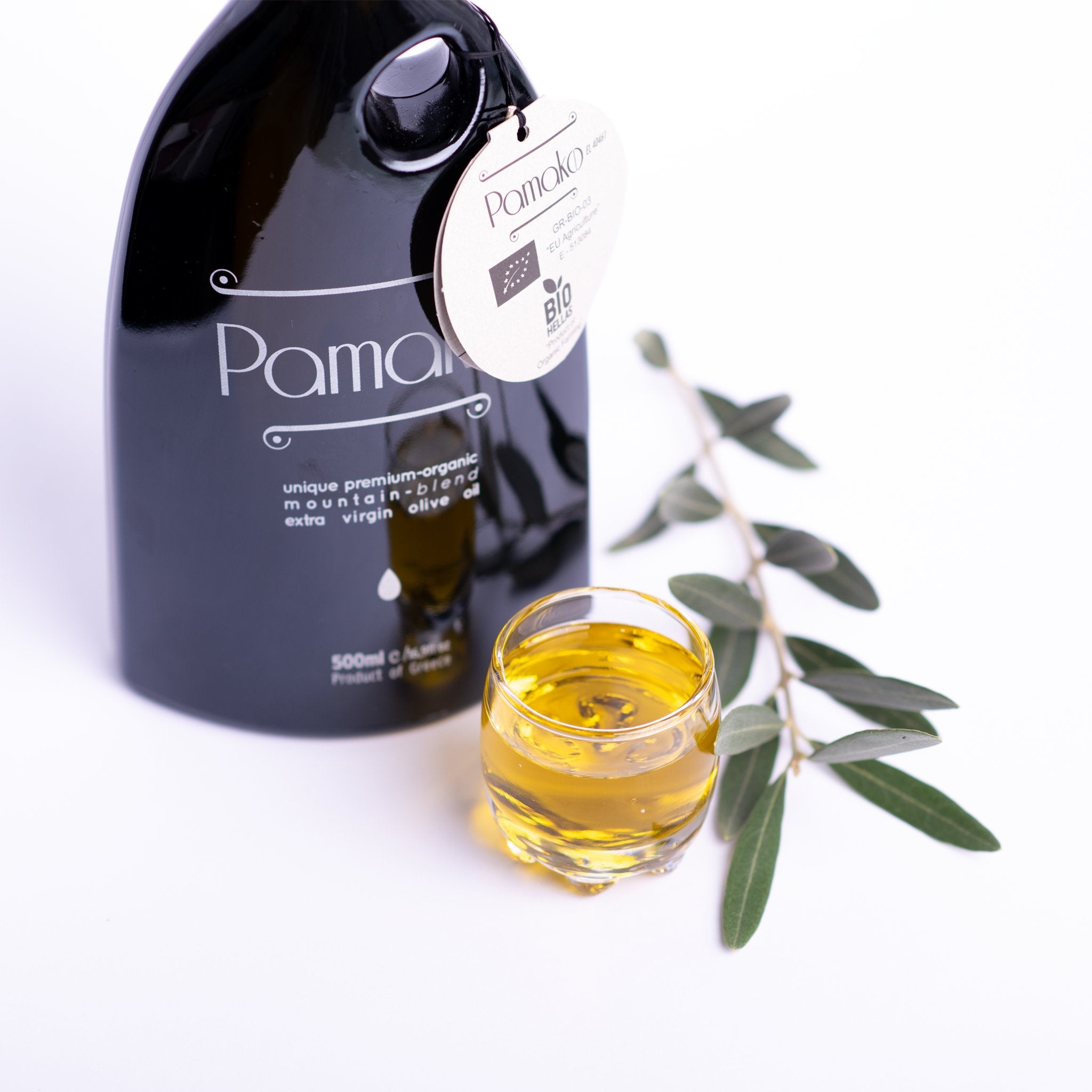 Organic EVOO test winner | Pamako Premium Olive Oils | Best Greek Olive Oil| Pamako Blend | The Bio Foods Berlin