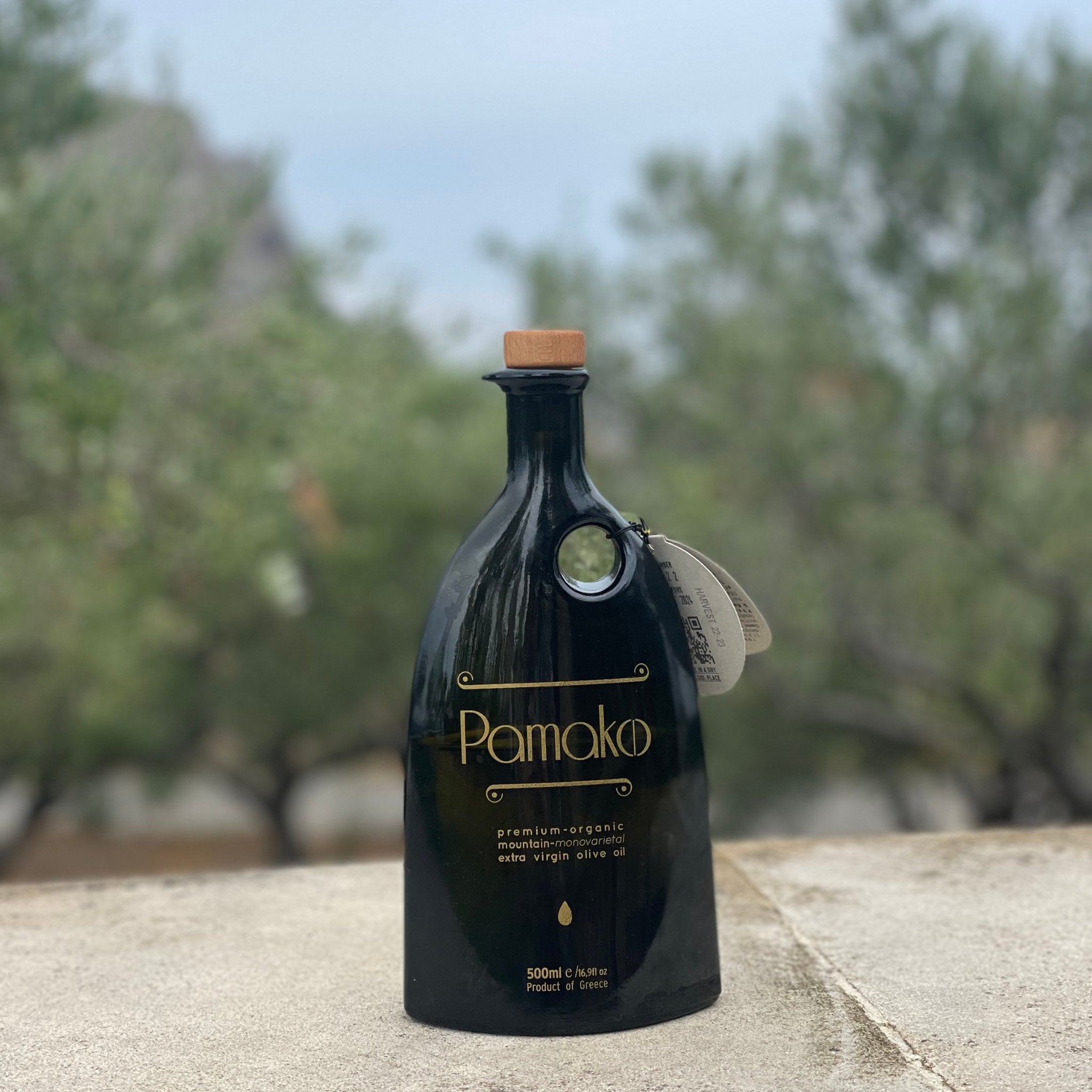 Organic Olive Oil - Pamako Monovarietal - The Bio Foods